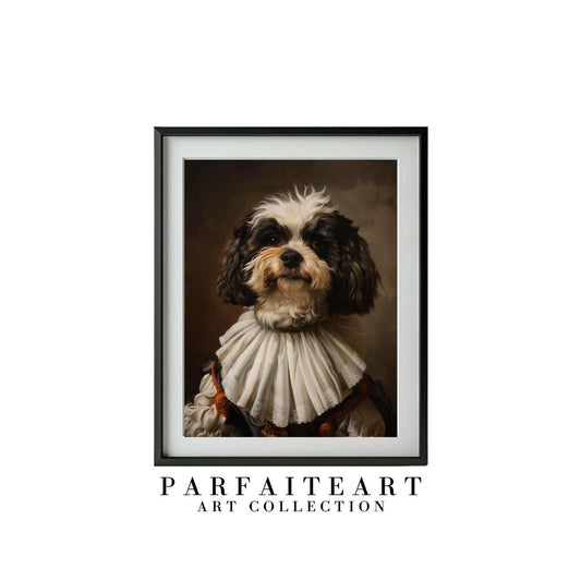 Vintage Pet Portrait,Wall Art Prints,Digital Download Files P25