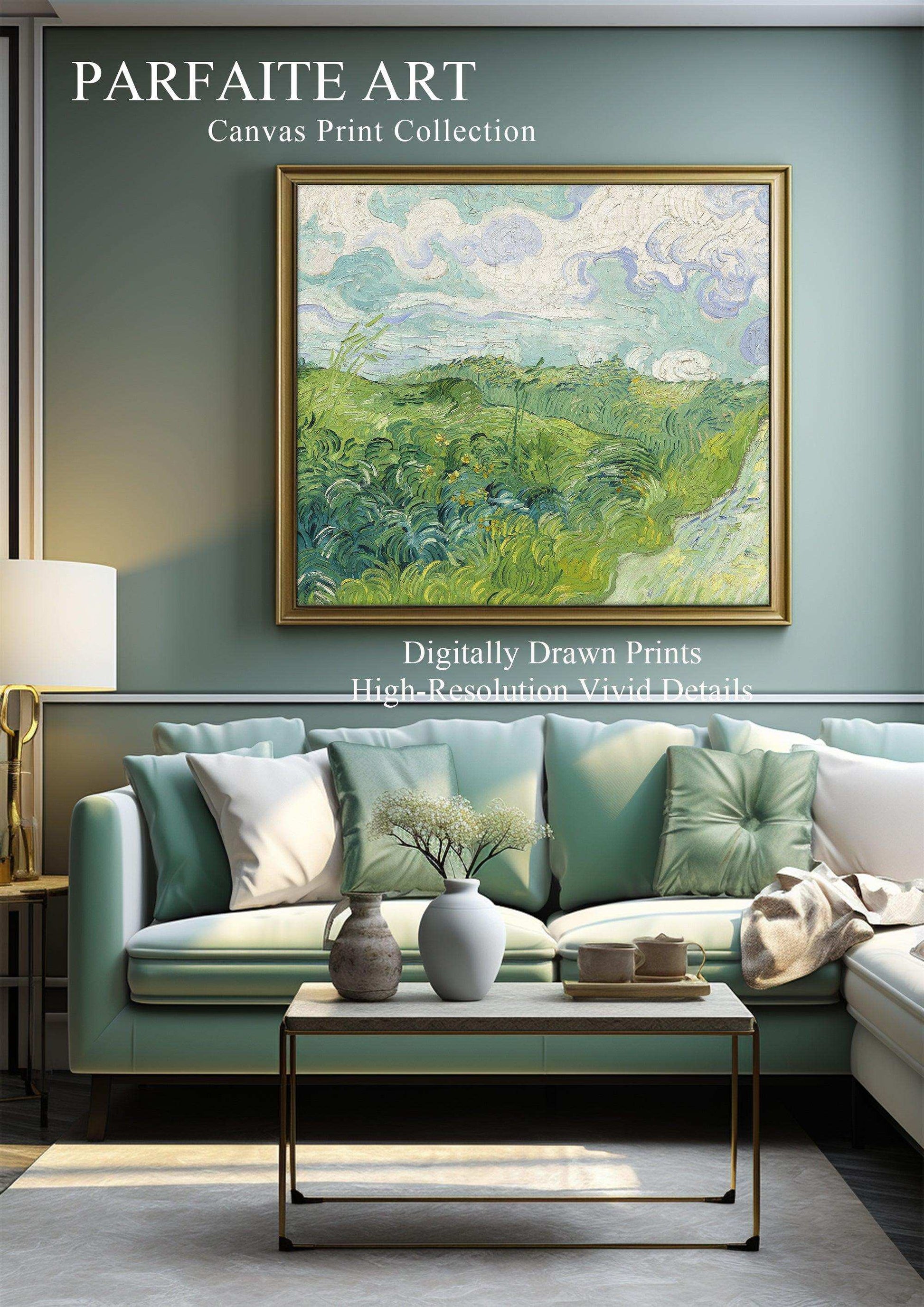 Van Gogh's Artwork: Giclée Prints Landscape - Impressionism oil painting and Art Deco Canvases #68