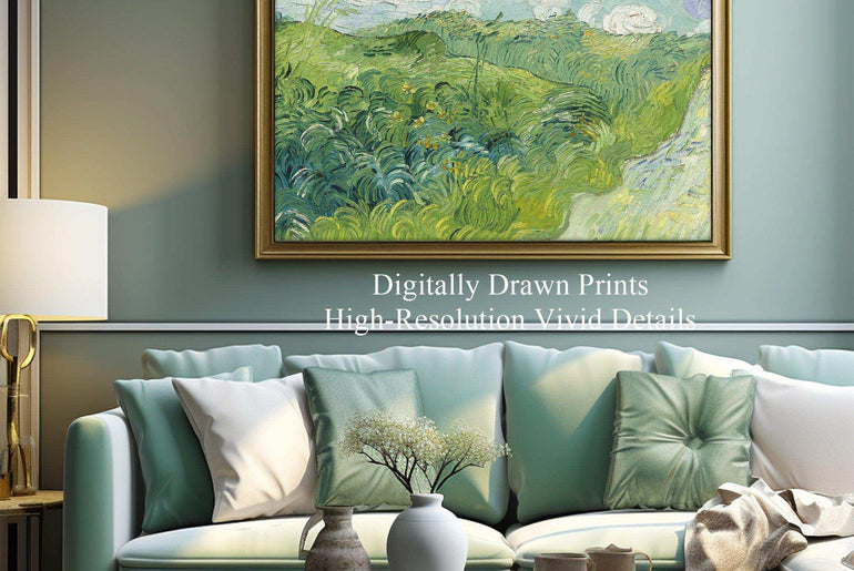 Van Gogh's Artwork: Giclée Prints Landscape - Impressionism oil painting and Art Deco Canvases #68