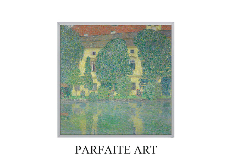 Fine Wall Art Prints，Art Nouveau , Landscapes ,Giclée Printing Technology #96 Gray