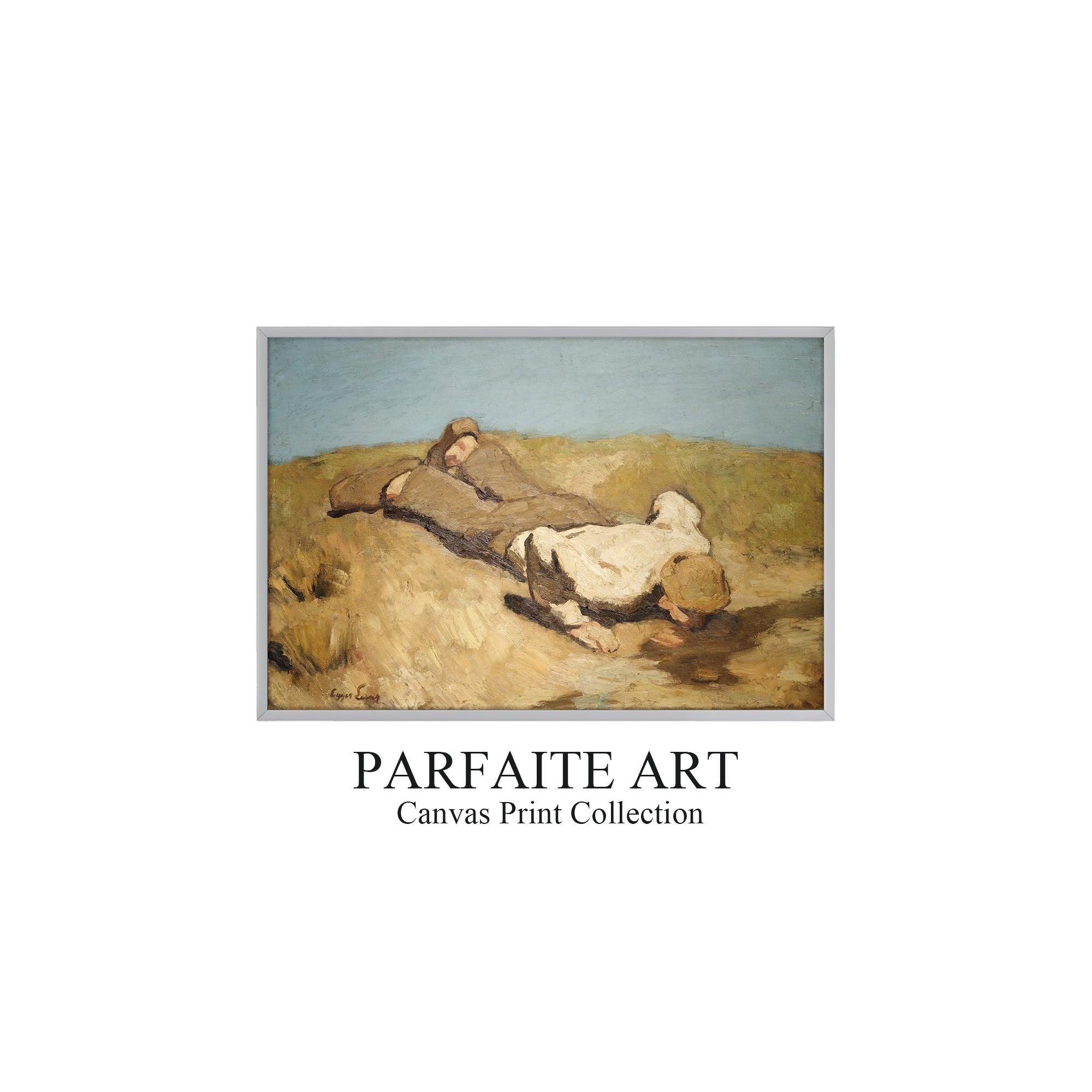 Stunning Giclée Art Deco Prints - Expressionism Oil Painting - Printable Canvas - World Famous Paintings - Vintage Wall Art Portrait #82