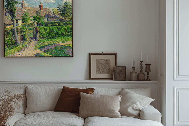 Pointillism Wall Art,Canvas Print PC 12 - ParfaiteArt