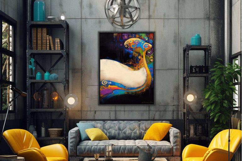 Surrealism,High-Quality Giclée Framed,Poster,Wall Art SPF 19 - ParfaiteArt