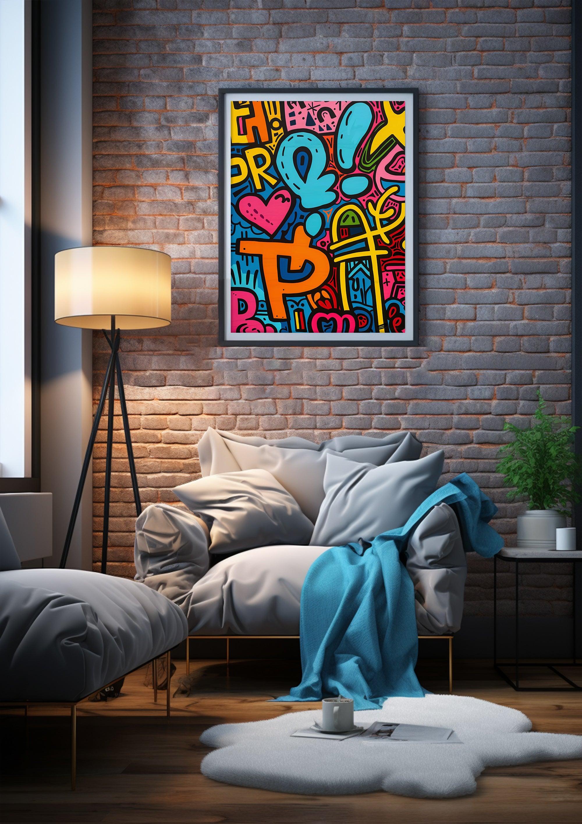 Pop Art, Wall Art,Framed Paper Prints,Poster PP 4 - ParfaiteArt