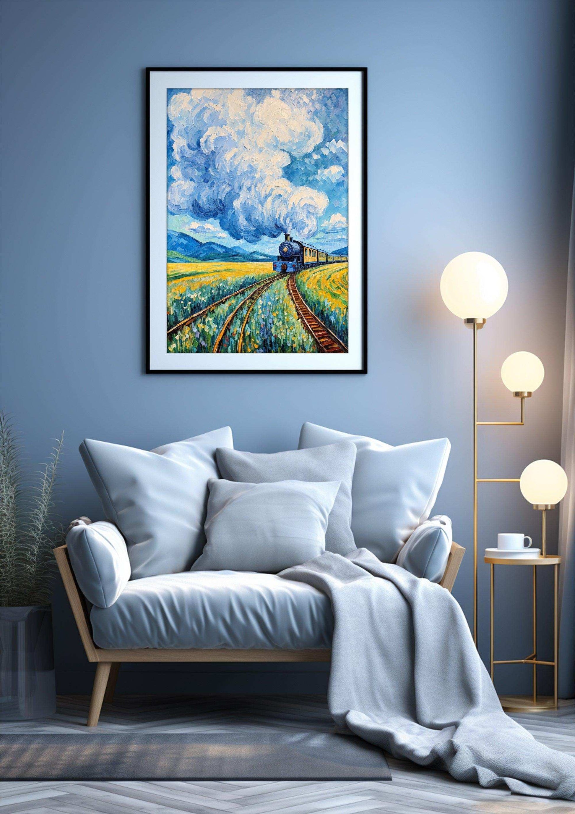 Landscape,Moody Wall Decor, Living Room Decor,High-Quality professional Giclee technique #11