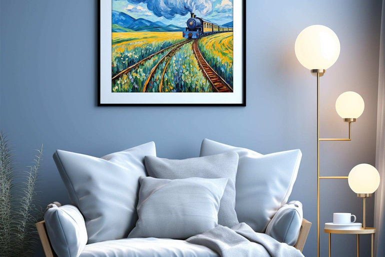 Landscape,Moody Wall Decor, Living Room Decor,High-Quality professional Giclee technique #11