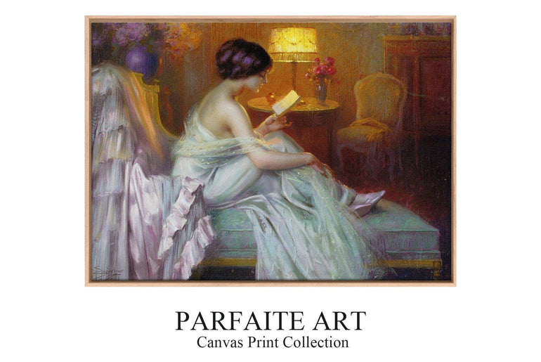 Romanticism,Wall Art,Canvas Print,Framed RC 10 - ParfaiteArt