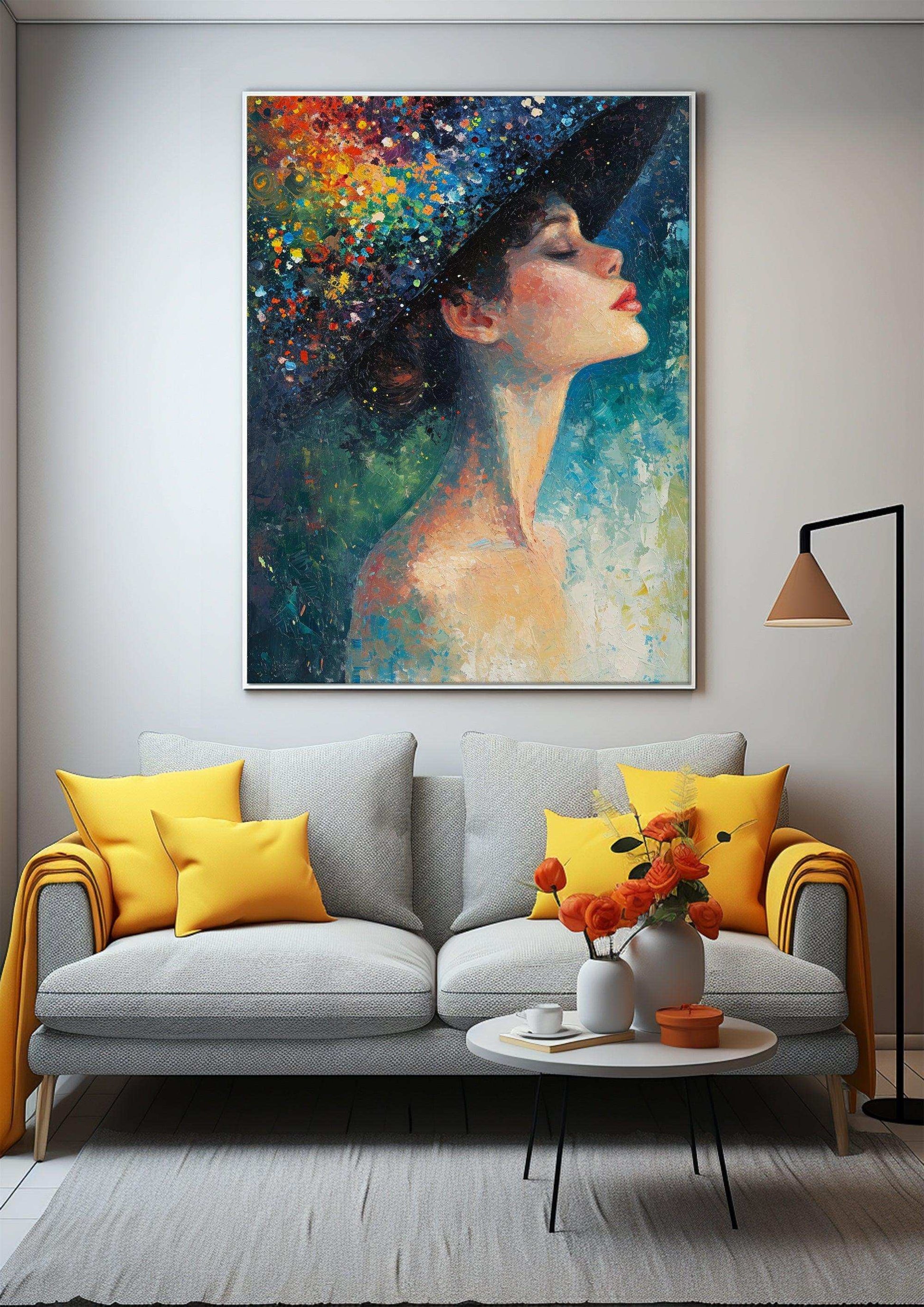 Pointillism Wall Art,Canvas Print PC 3 - ParfaiteArt