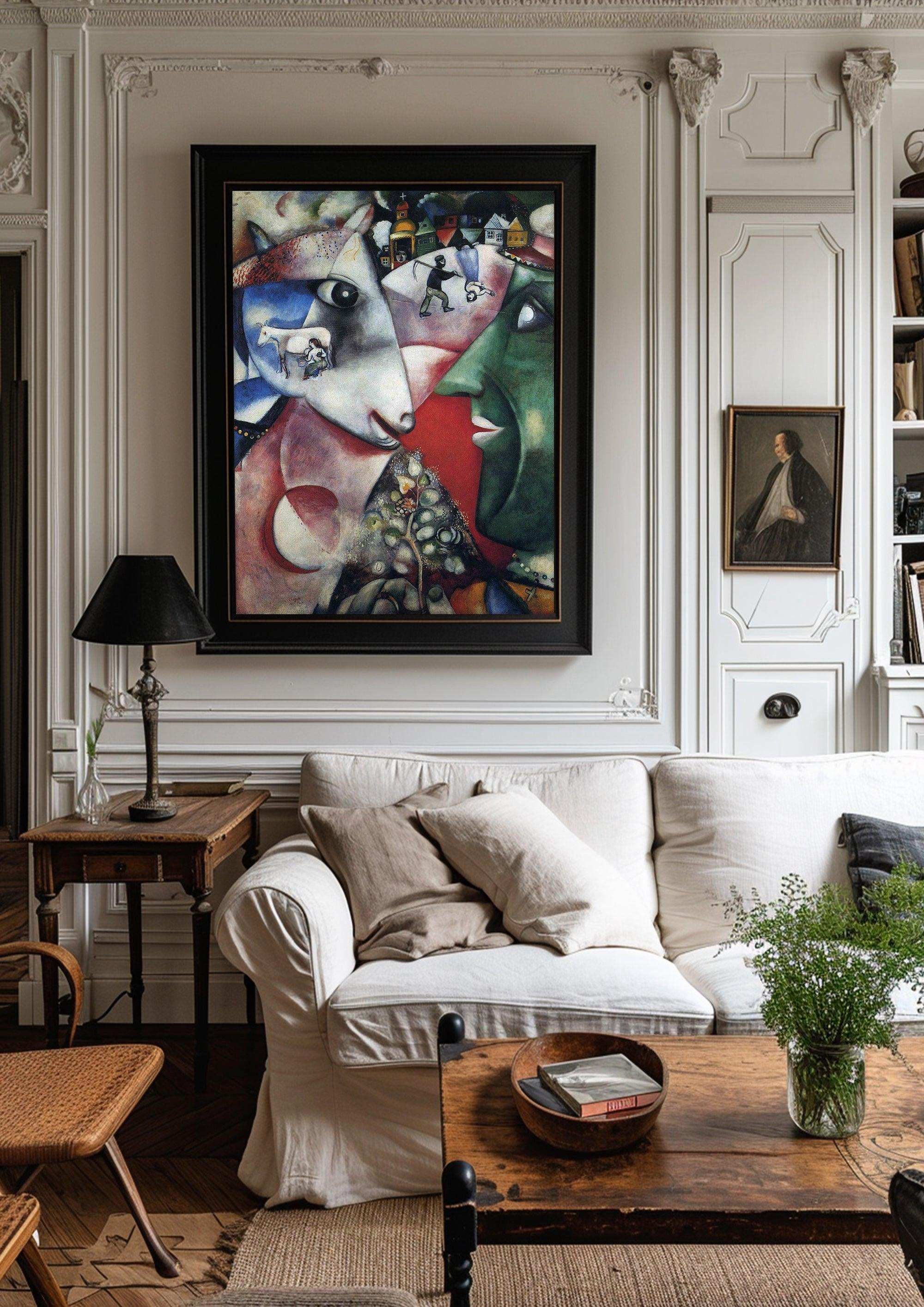 I and the Village - Marc Chagall