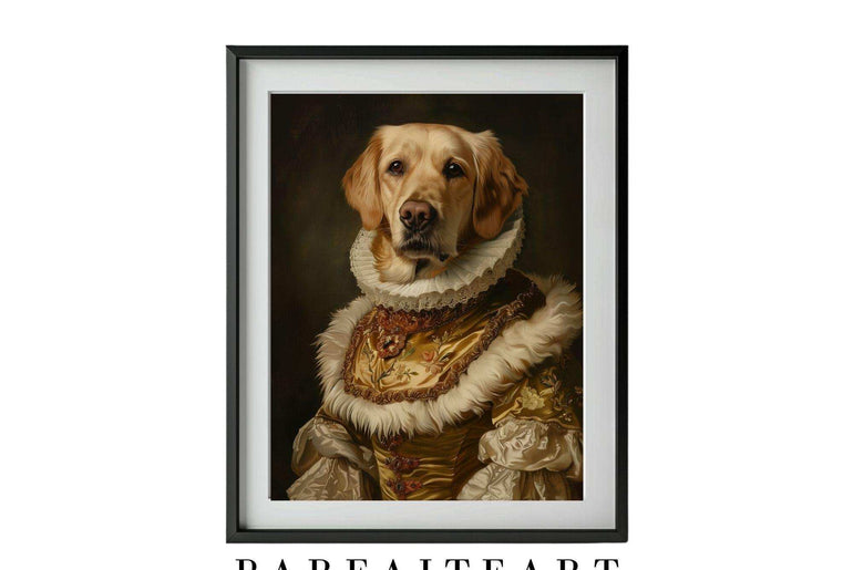 Vintage Pet Portrait,Wall Art Prints,Digital Download Files P26