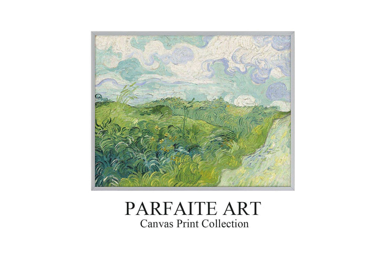 Van Gogh's Artwork: Giclée Prints Landscape - Impressionism oil painting and Art Deco Canvases #68 Gray