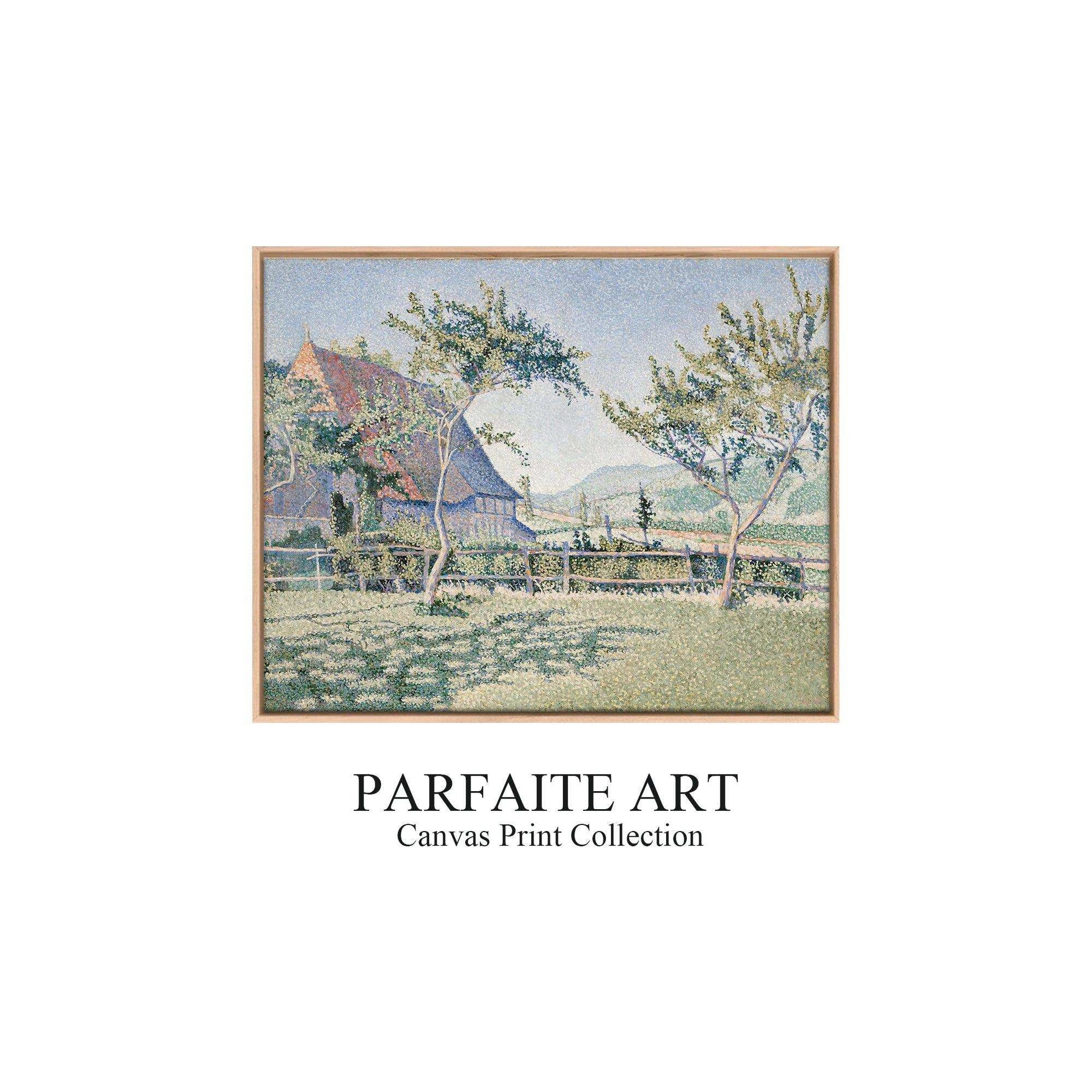 Pointillism Wall Art,Canvas Print PC 10 - ParfaiteArt