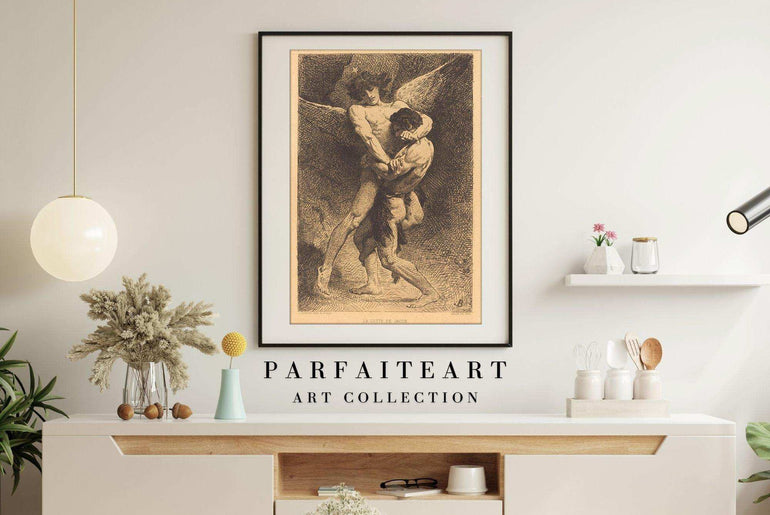 Wall Art Prints, Symbolist Sketches, Fine Art Paper Prints #22