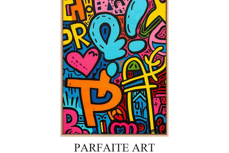 Pop Art, Wall Art,Framed Paper Prints,Poster PP 4 - ParfaiteArt