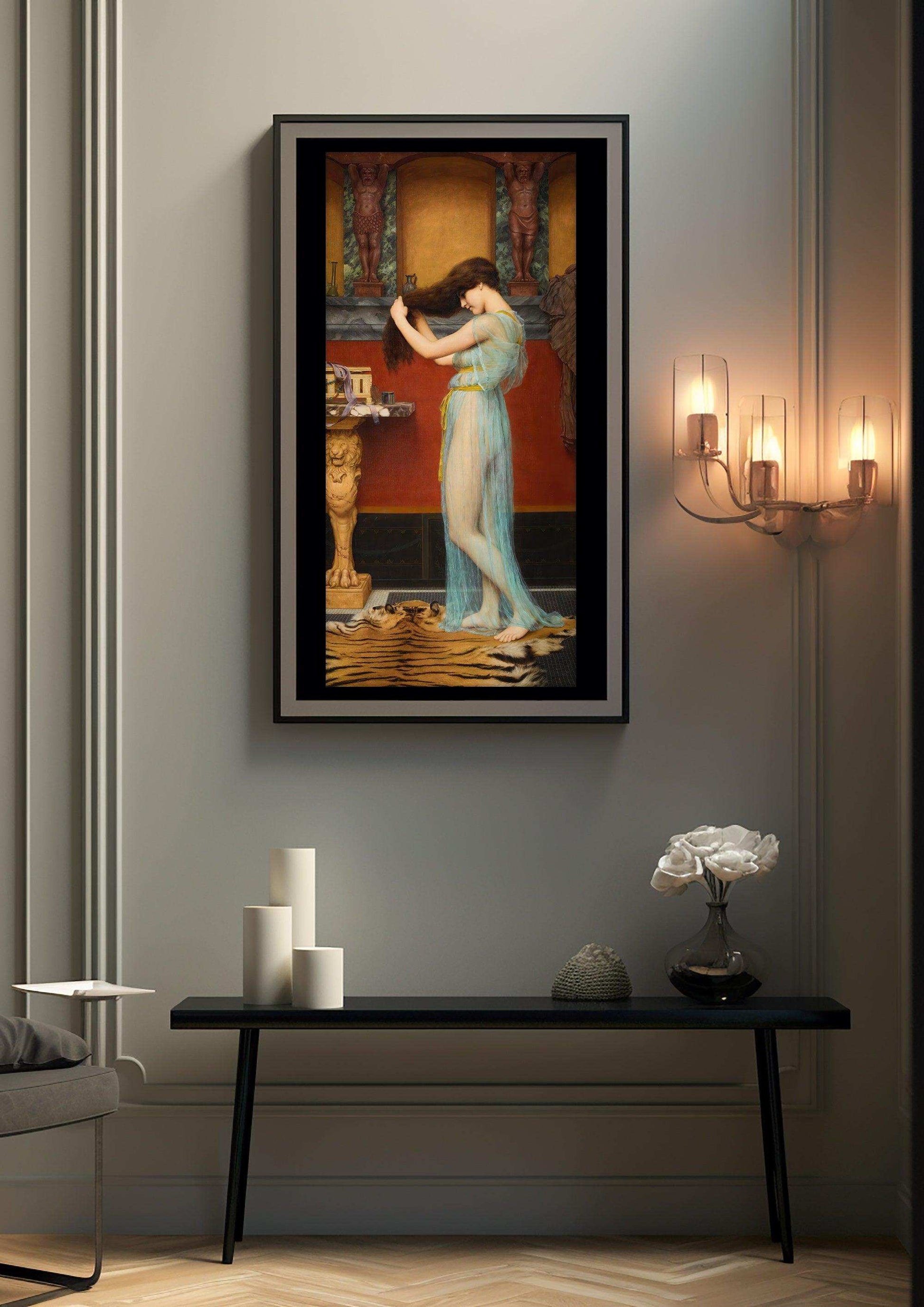 Romanticism,Wall Art,Canvas Print,Framed RC 9 - ParfaiteArt