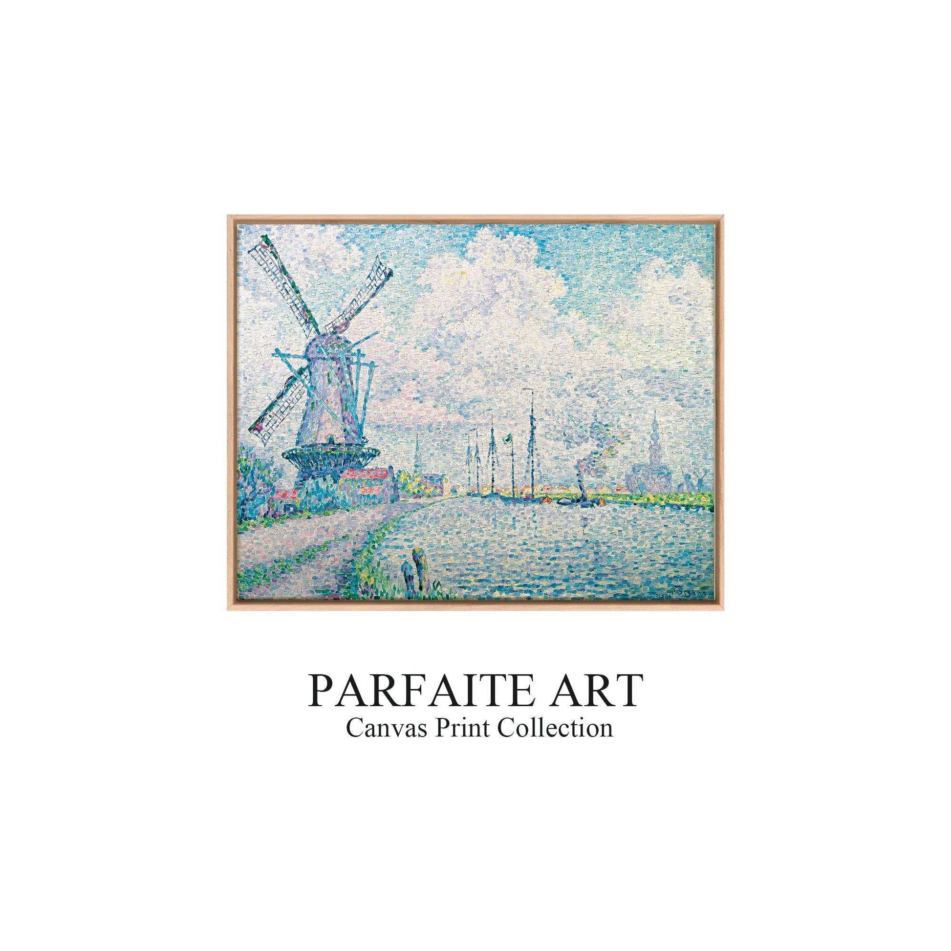 Pointillism Wall Art,Canvas Print PC 8 - ParfaiteArt