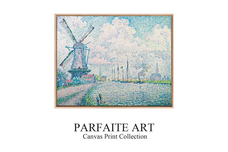 Pointillism Wall Art,Canvas Print PC 8 - ParfaiteArt