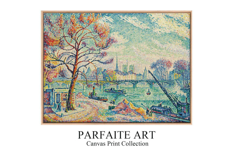 Pointillism Wall Art,Canvas Print PC 13 - ParfaiteArt