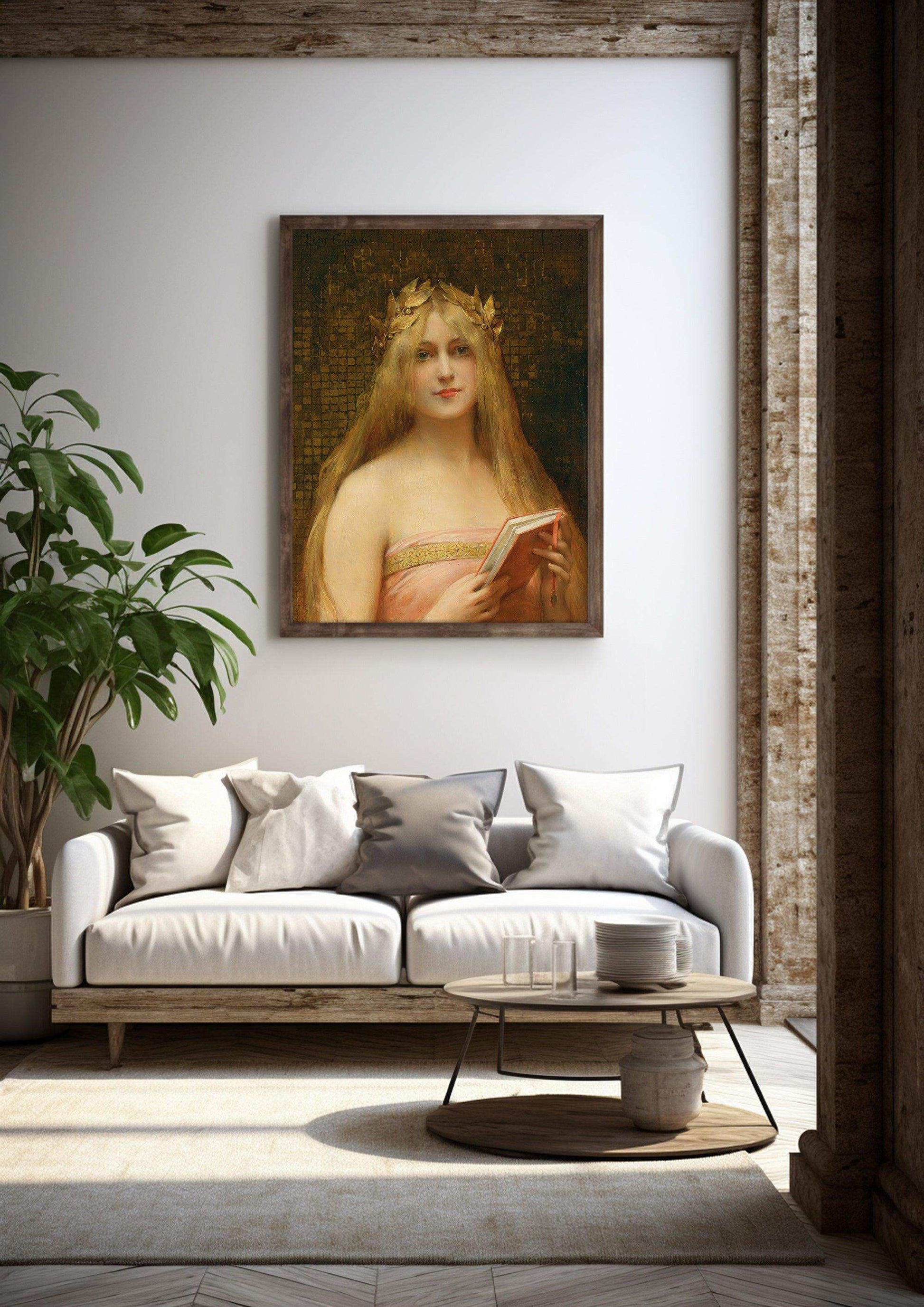 Romanticism,Wall Art,Canvas Print,Framed RC 1 - ParfaiteArt