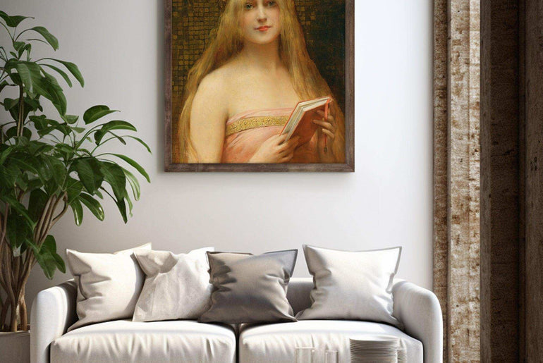 Romanticism,Wall Art,Canvas Print,Framed RC 1 - ParfaiteArt