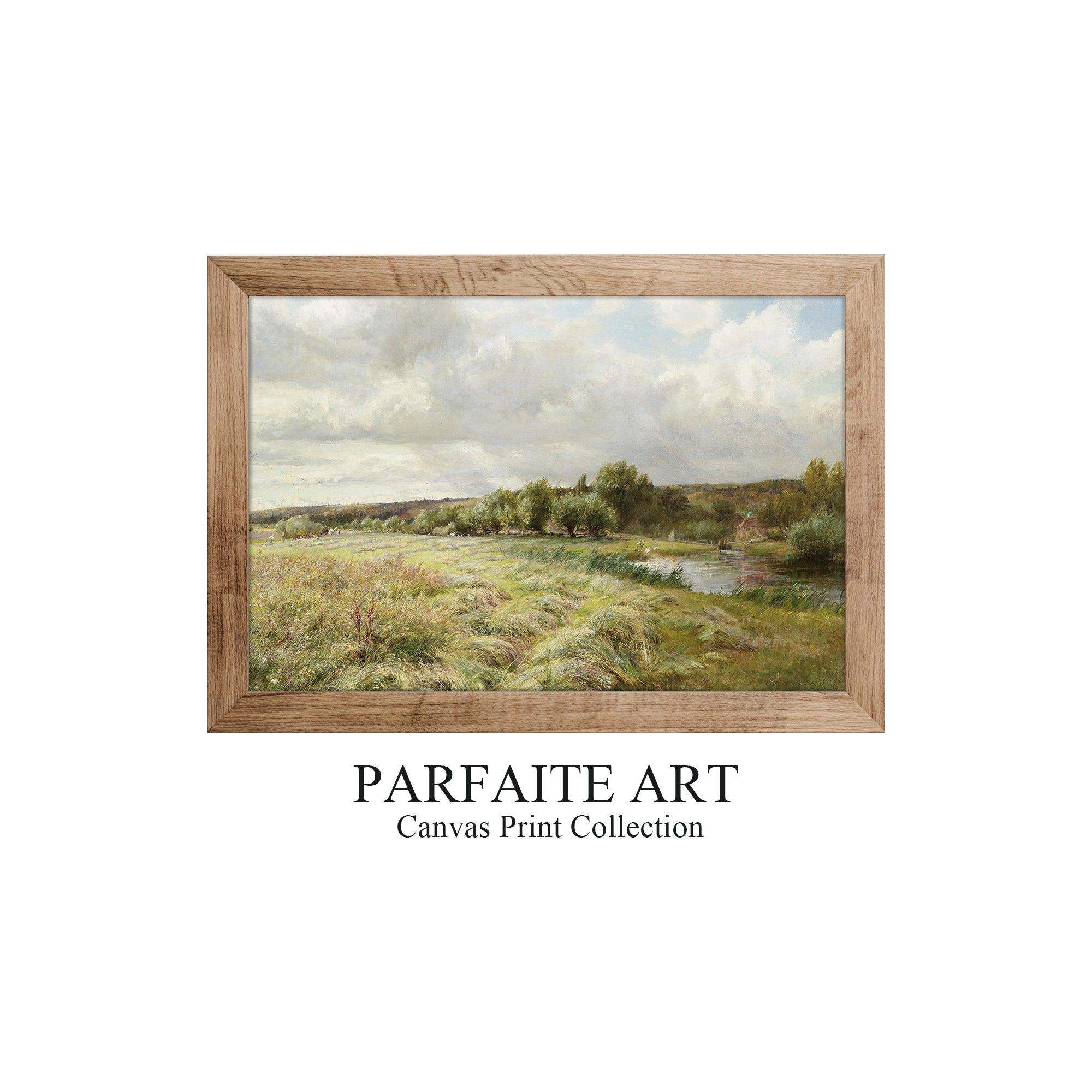 Vintage-Inspired Framed Giclée Landscape Prints #48
