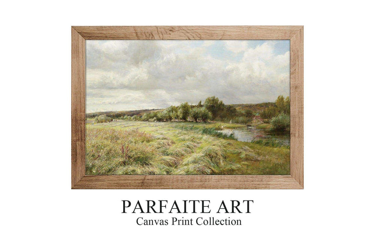 Vintage-Inspired Framed Giclée Landscape Prints #48