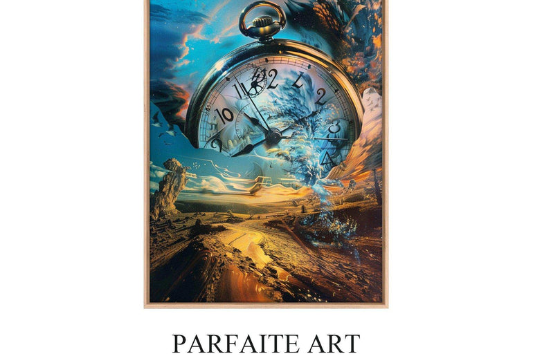 Surrealism,High-Quality Giclée Framed,Poster,Wall Art SPF 17 - ParfaiteArt