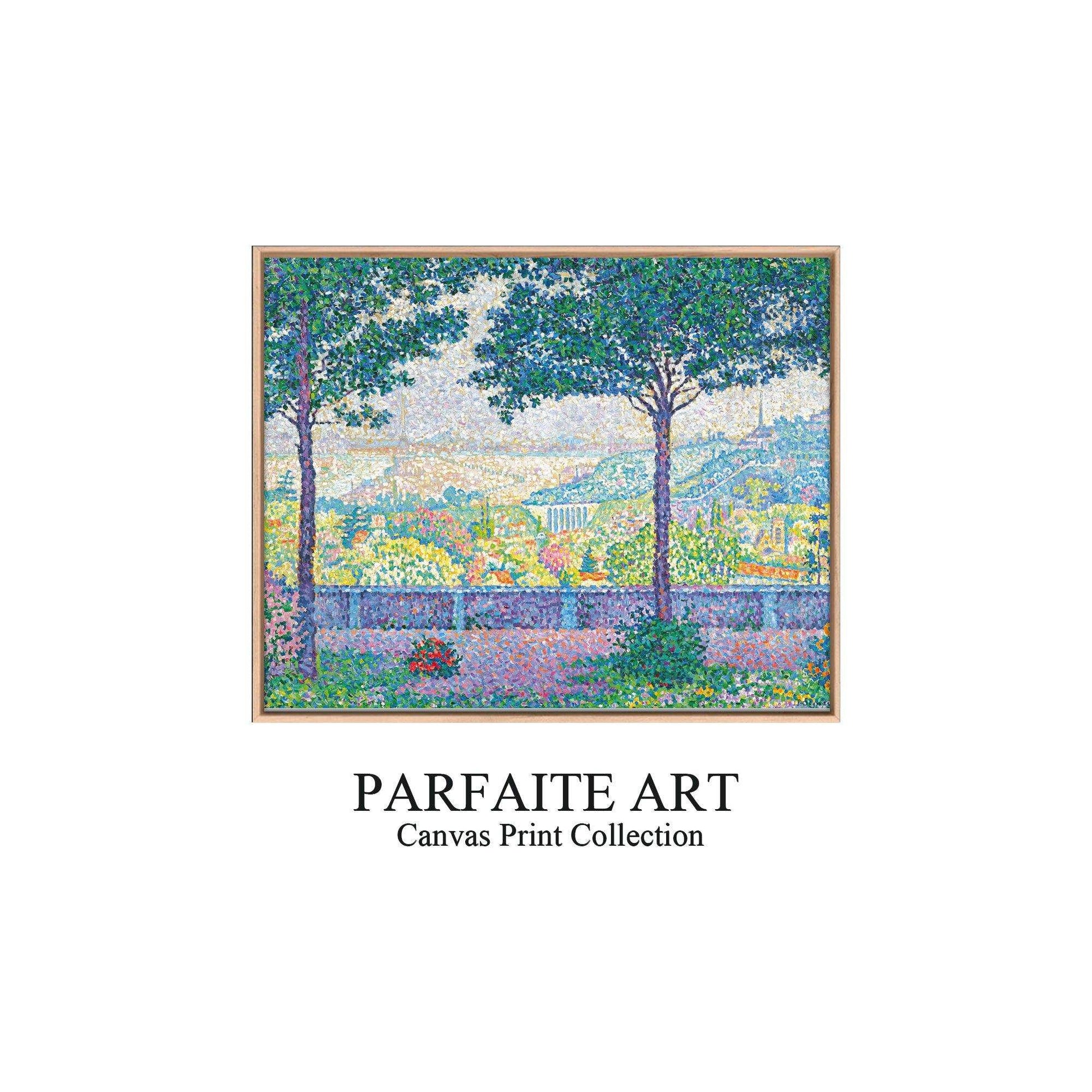 Pointillism Wall Art,Canvas Print PC 15 - ParfaiteArt