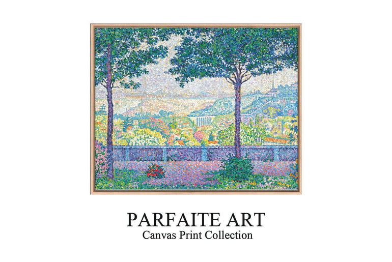 Pointillism Wall Art,Canvas Print PC 15 - ParfaiteArt