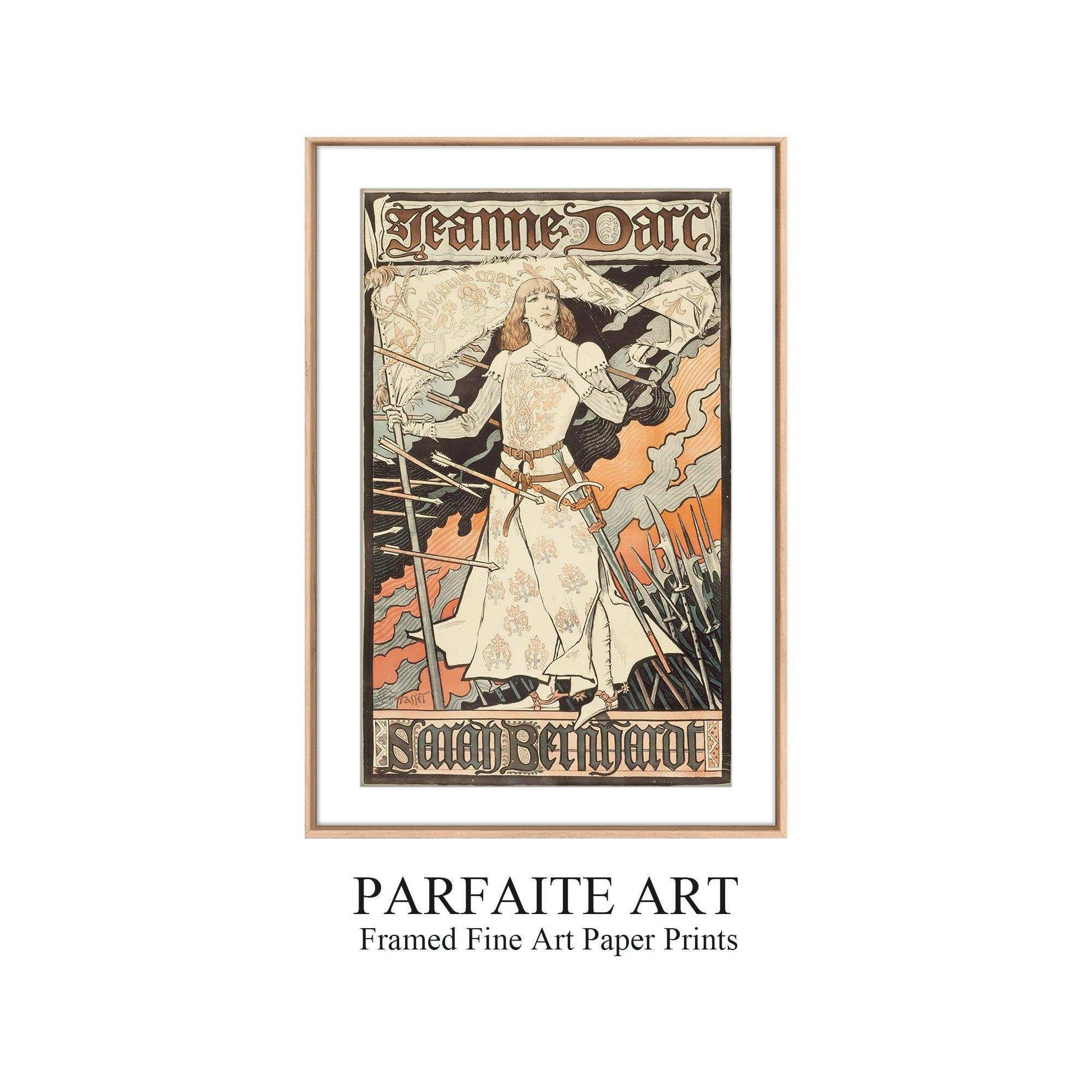 Goddess of War Vintage Poster - Artistic Giclée Art Deco Print for Game Room&Bar #30 oak