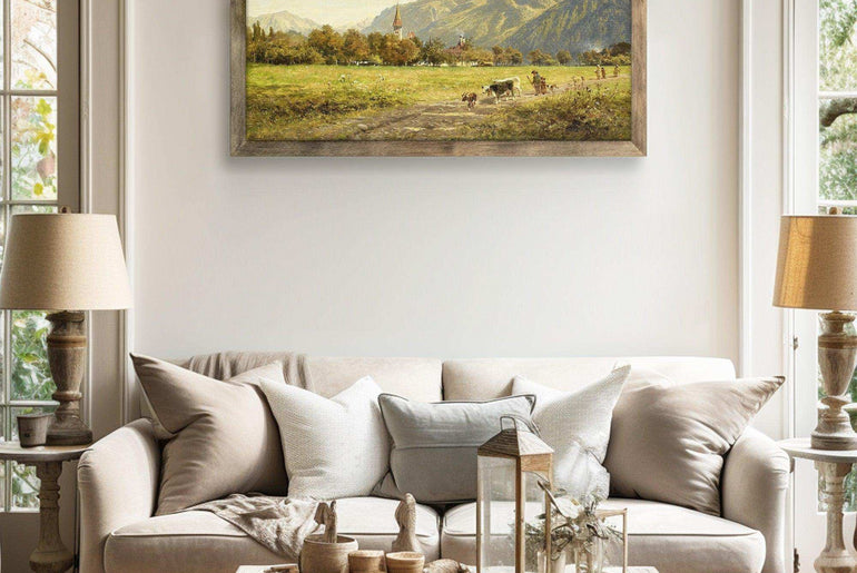 Classical Framed Giclée Prints of Landscapes,Wall Art #50