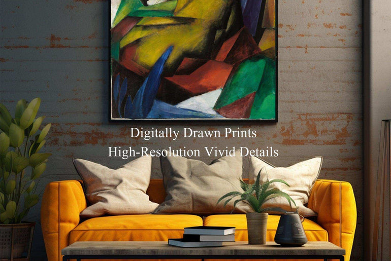 Fauvism,Wall Art,Canvas Print,Framed FC 1 - ParfaiteArt