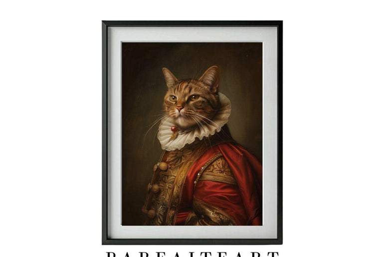 Vintage Pet Portrait,Wall Art Prints,Digital Download Files P27