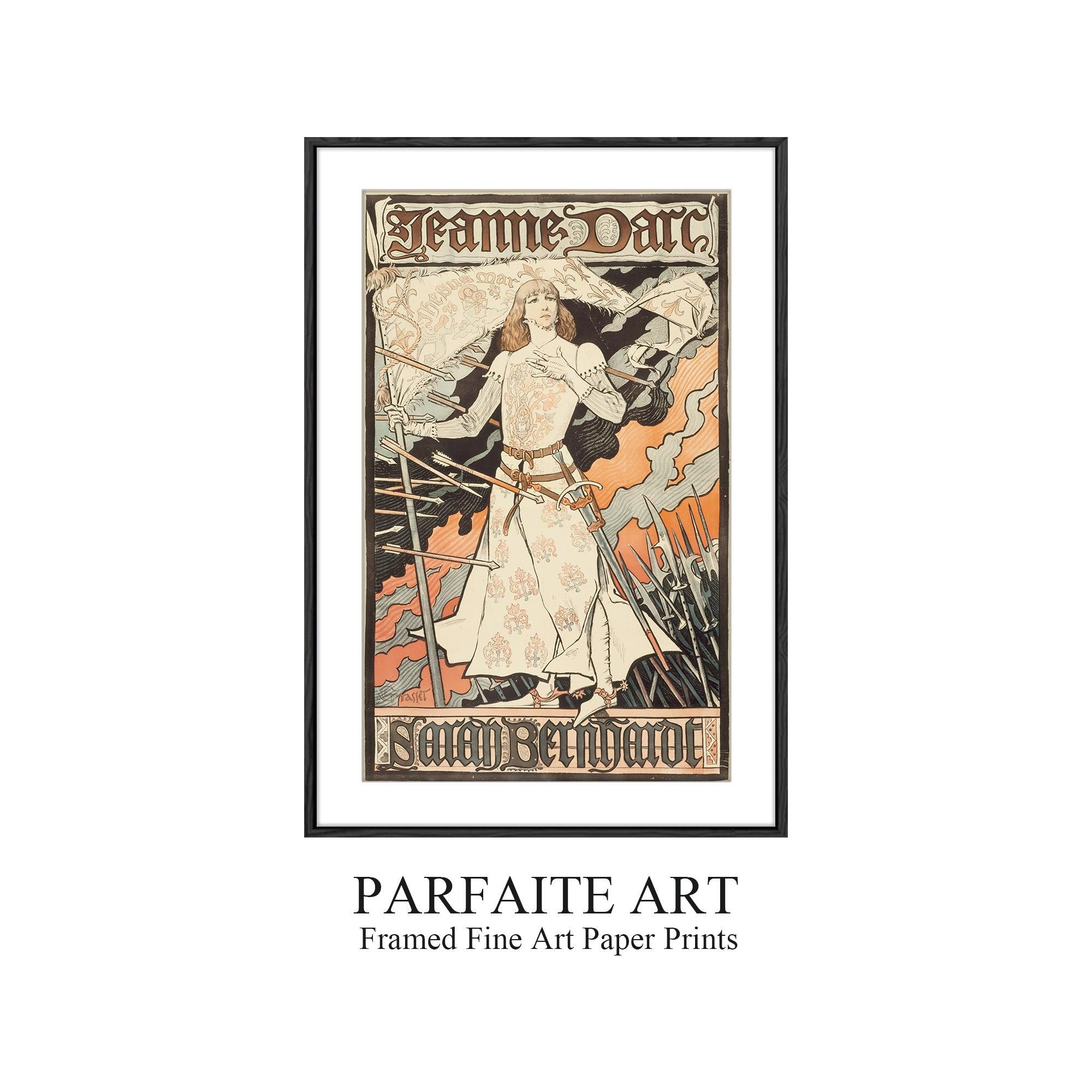 Goddess of War Vintage Poster - Artistic Giclée Art Deco Print for Game Room&Bar #30 black