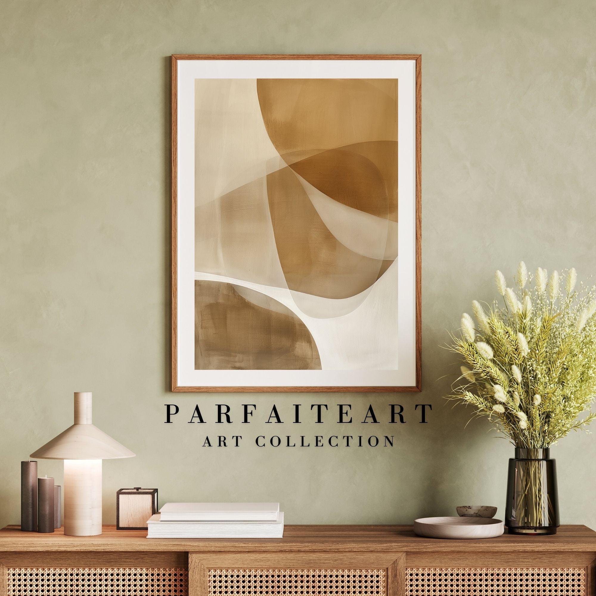 Abstract Wall Art,Premium Matte Paper Wooden Framed Poster AP 3 - ParfaiteArt