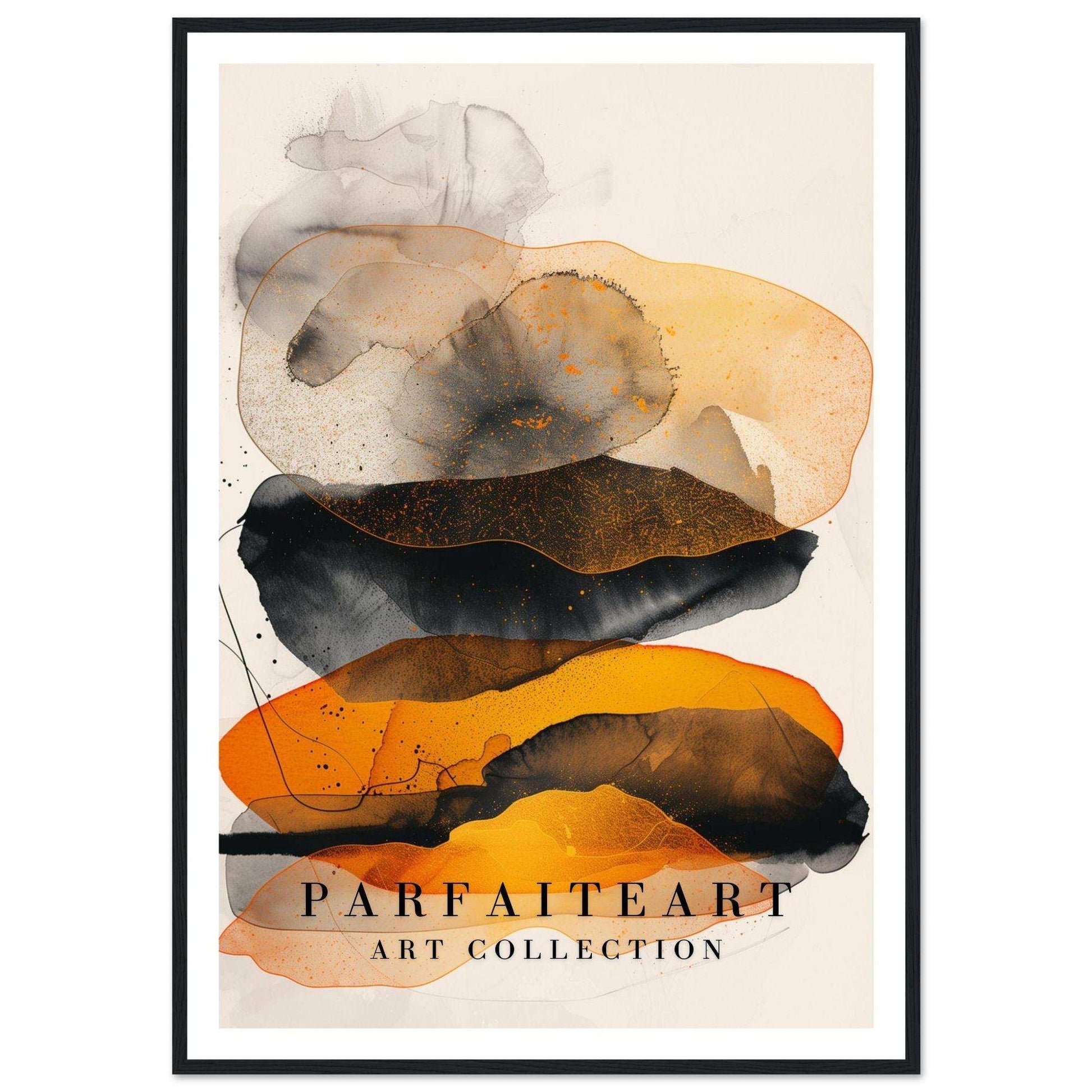 Abstract Classic Matte Paper Wooden Framed Poster AP 2 - ParfaiteArt