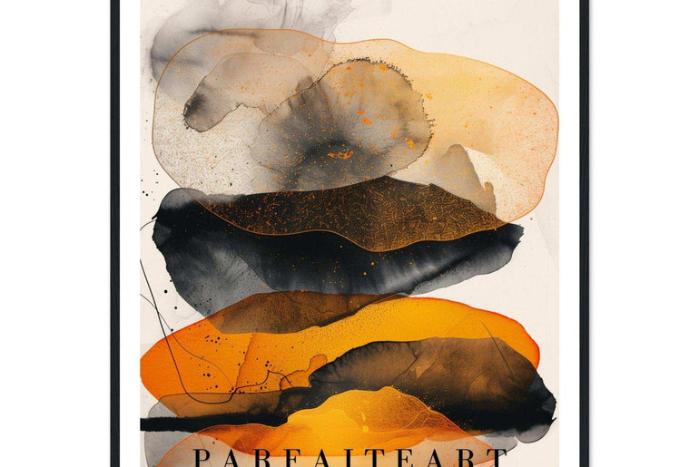 Abstract Classic Matte Paper Wooden Framed Poster AP 2 - ParfaiteArt