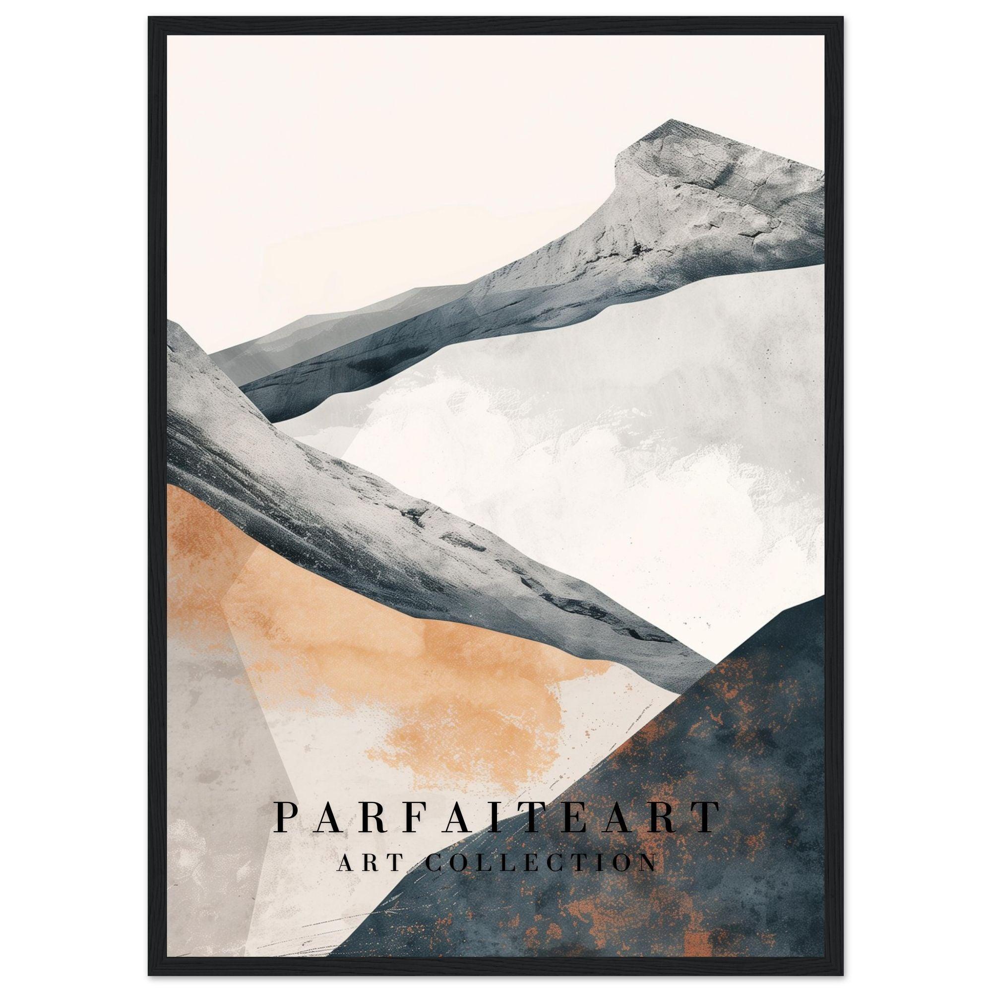 Abstract Premium Matte Paper Wooden Framed Poster AF 1 - ParfaiteArt