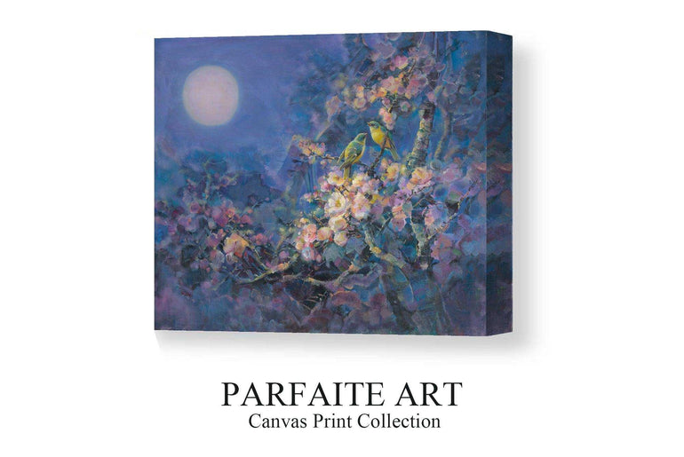 Wall Art, Landscapes Flora Birds,Giclée Printing,Framed Canvas Prints #121 NO Frame