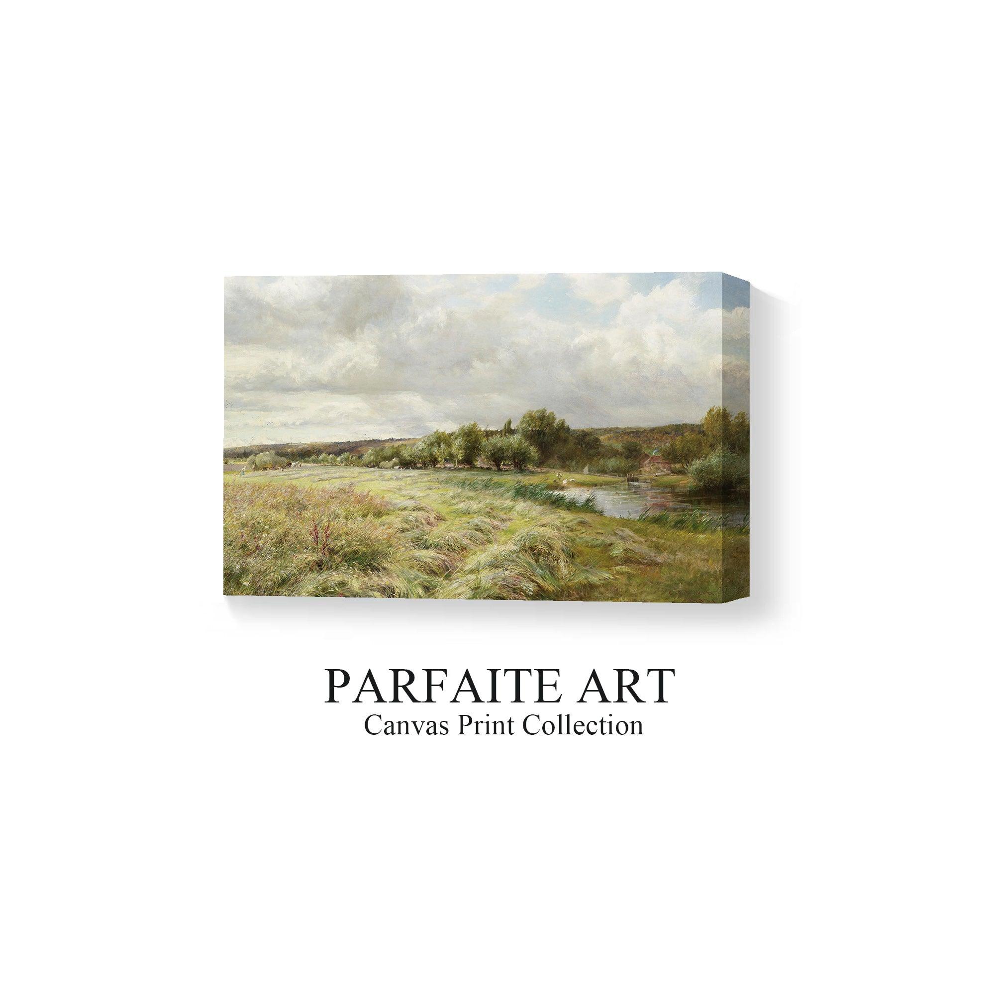 Vintage-Inspired Framed Giclée Landscape Prints #48 No Frame