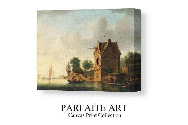 World Artistry Series - Moody Giclée Landscape Canvas Prints for Home Ambiance #39 No Frame