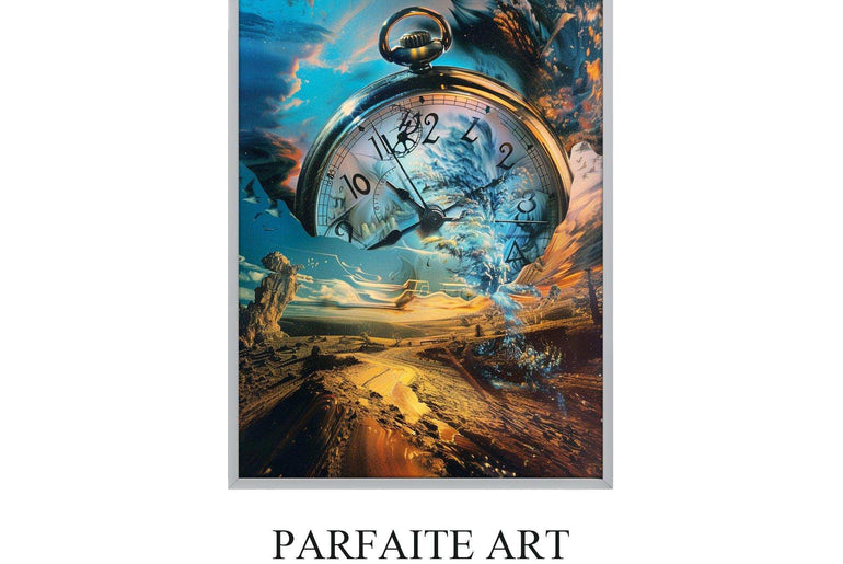 Surrealism,High-Quality Giclée Framed,Poster,Wall Art SPF 17 - ParfaiteArt