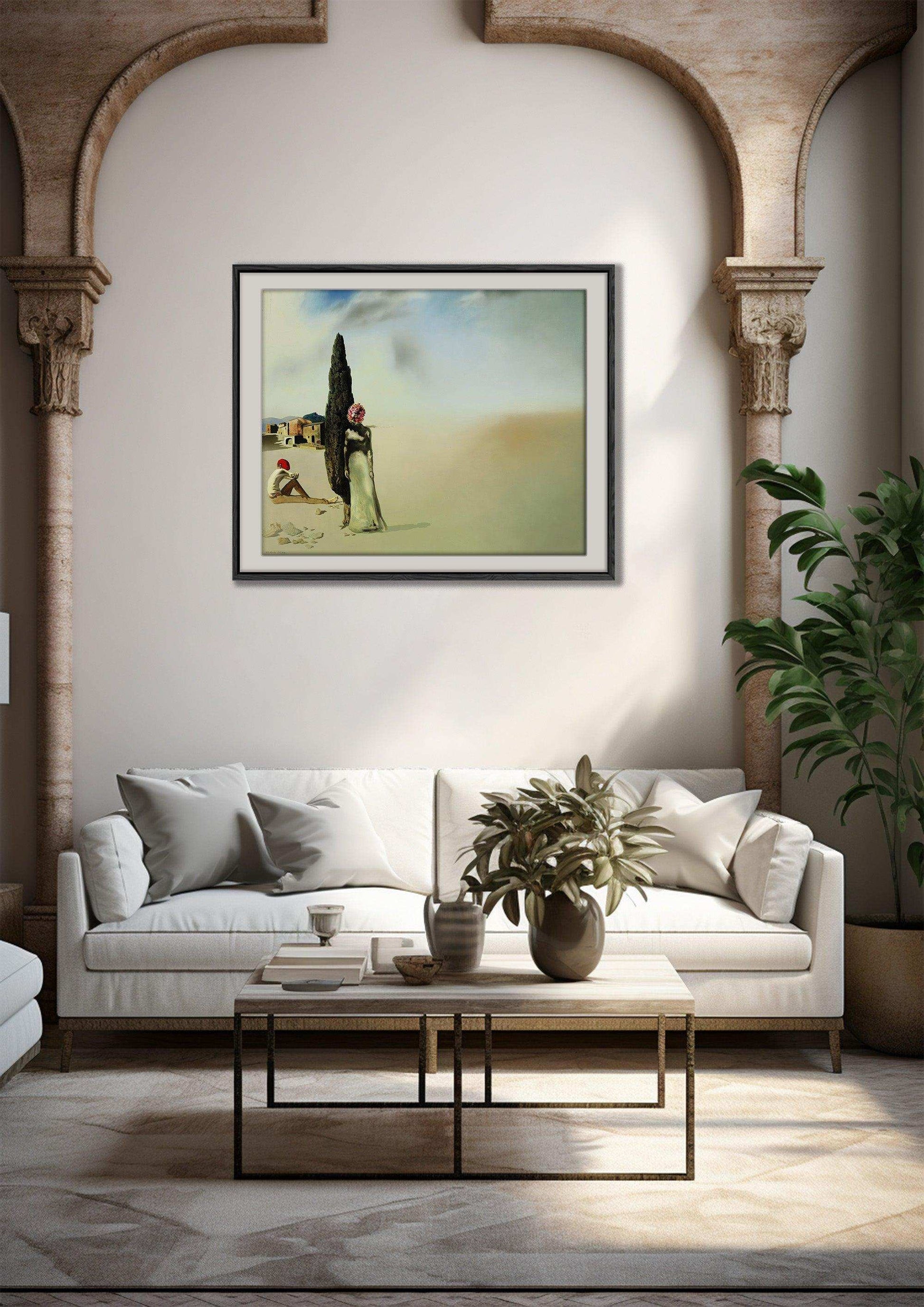 Surrealism,High-Quality Giclée Framed,Poster,Wall Art SPF 9 - ParfaiteArt