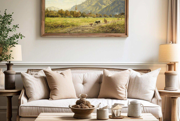 Classical Framed Giclée Prints of Landscapes,Wall Art #50