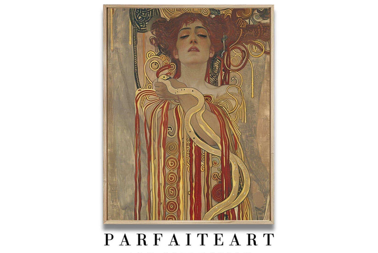 Inspired Giclée Vintage Wall Art,Art Nouveau Portraits,Canvas Prints #89