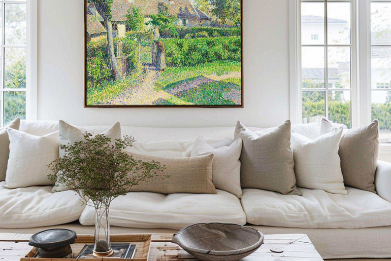 Pointillism Wall Art,Canvas Print PC 12 - ParfaiteArt