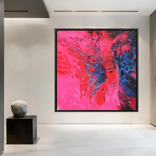 The Gorgeous Dream Interwoven with Pink and Blue