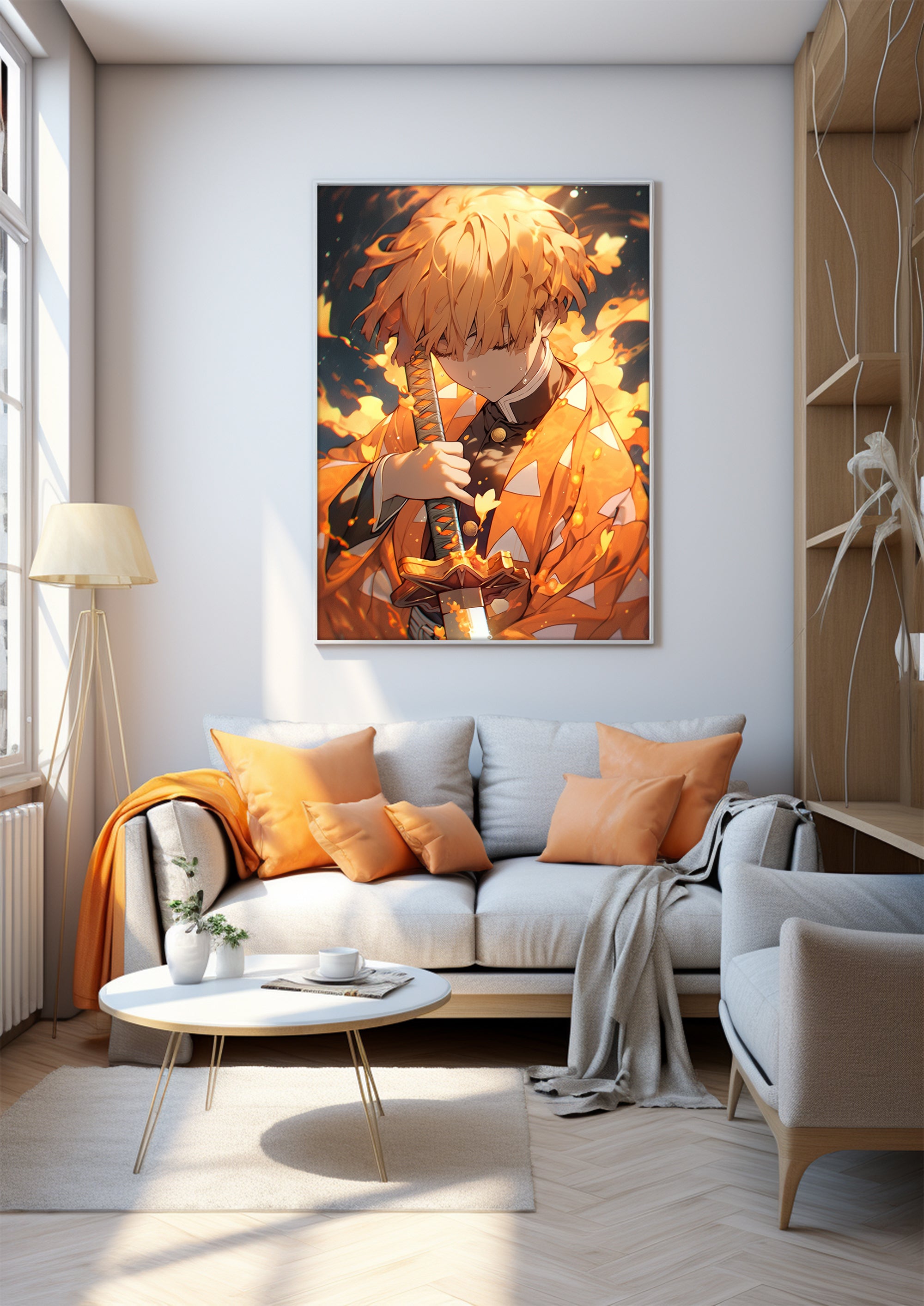Anime Poster | Character Concept Wall Art Decor |Wall art print |Demon Slayer|Wallpapers，Cell phone screen wallpaper， game room, industrial decor，Art Deco Wall Gifts|PRINTABLE Art |Digital Download