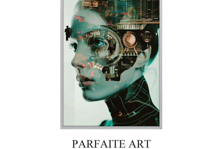 Surrealism,High-Quality Giclée Framed,Poster,Wall Art SPF 16 - ParfaiteArt