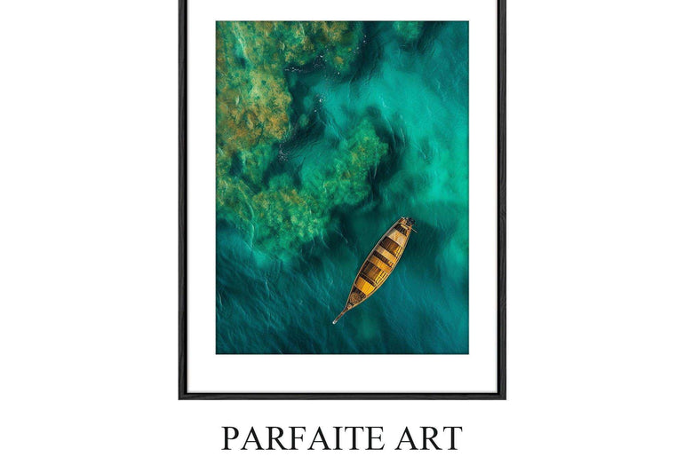 Photography Prints on Framed Fine Art Paper #P4 black Frame